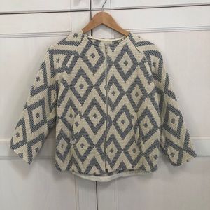 Zara Girls Patterned Jacket